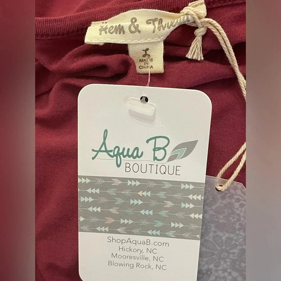 LHEM & THREAD Boutique Basic Cami‎ Dress
(Mauve) size Large - Picture 6 of 7